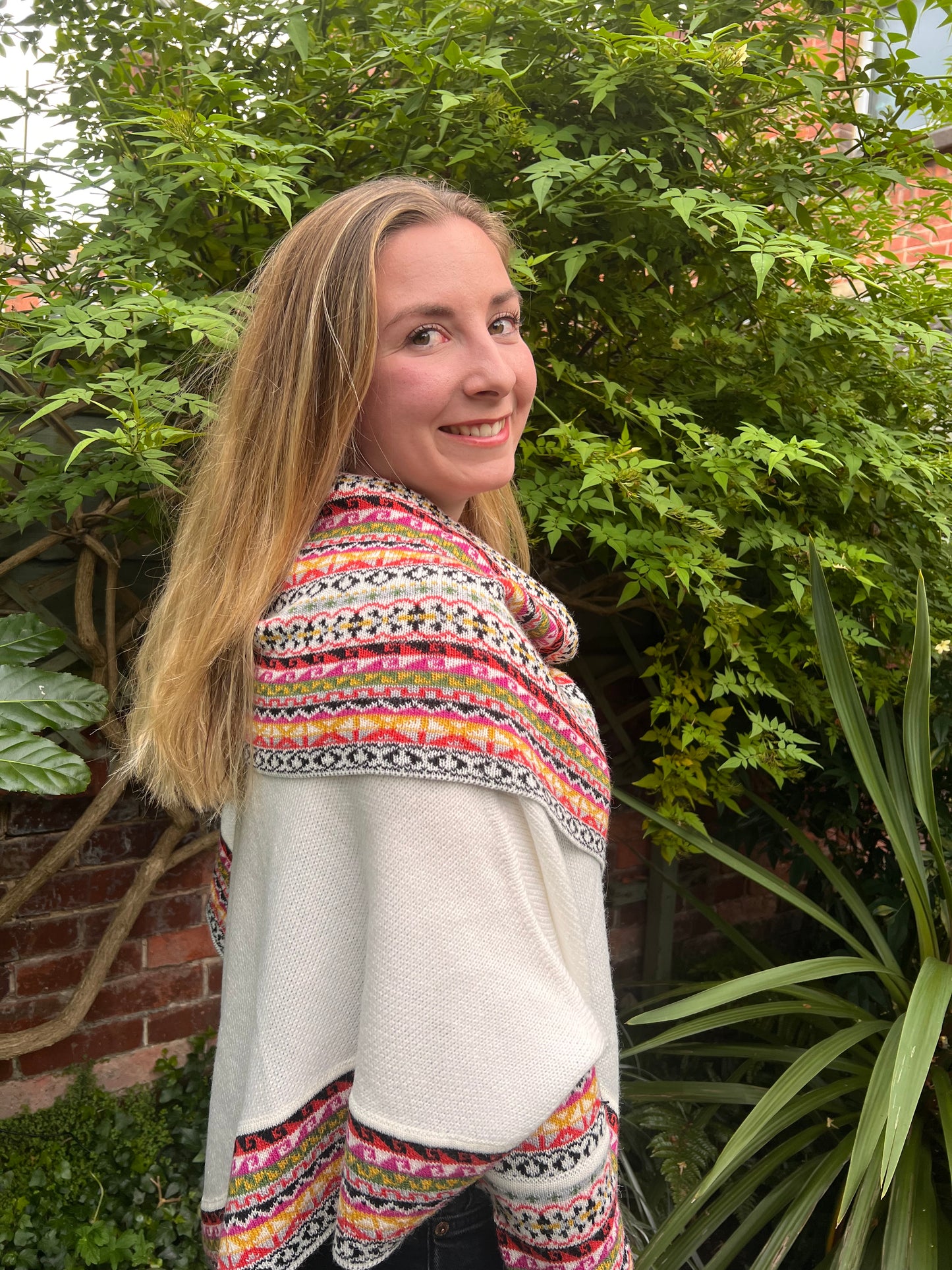Autumn Shade Alpaca Poncho