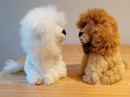 Baby Alpaca Lion Plushie, photo 5