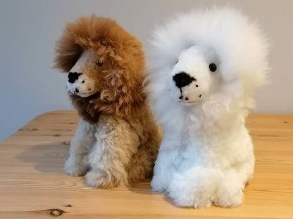 Baby Alpaca Lion Plushie, photo 4