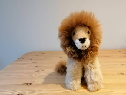 Baby Alpaca Lion Plushie, photo 2