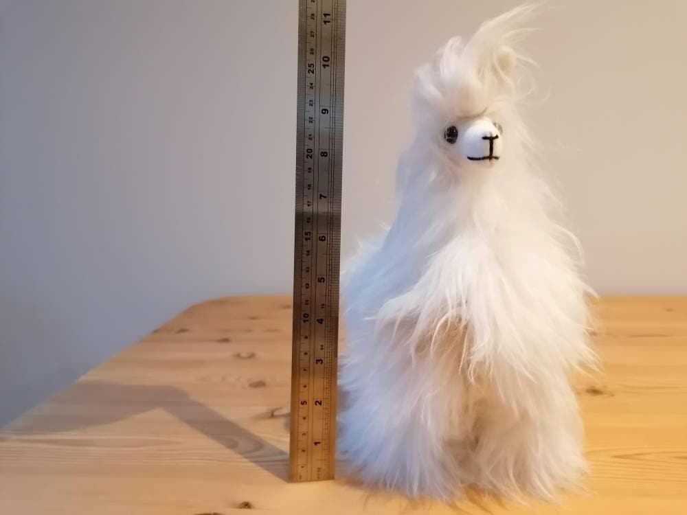 Large Long-Haired Suri Baby Alpaca Plushie, photo 8