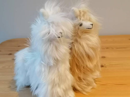 Large Long-Haired Suri Baby Alpaca Plushie, photo 7