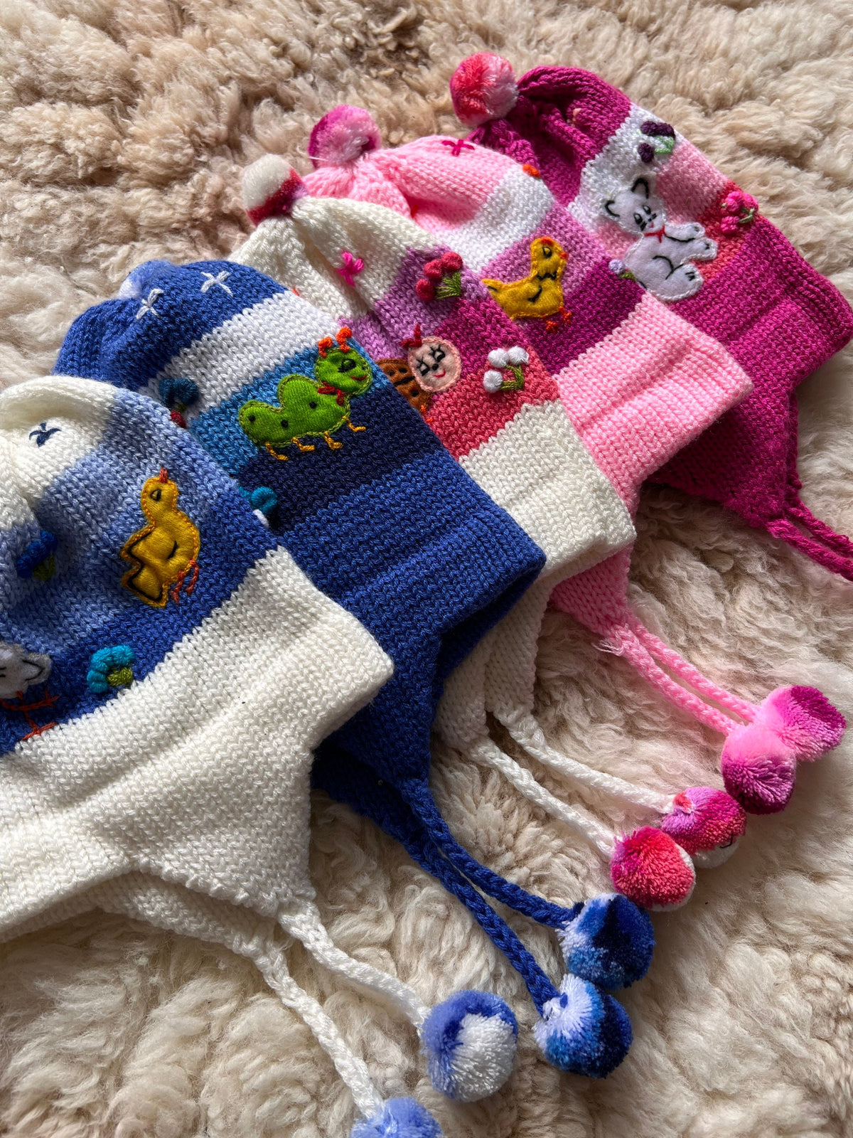 Hand-Embroidered Animal Toddler Chullo Hat (1-2 Years), photo 7