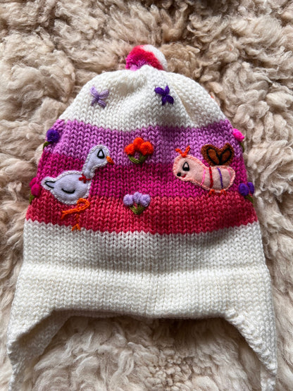 Hand-Embroidered Animal Toddler Chullo Hat (1-2 Years), photo 4