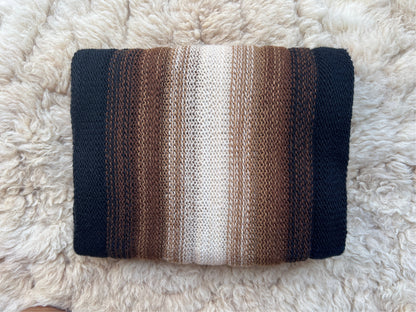 Autumn Tones Ombre Stripe Alpaca Blend Scarf, photo 4