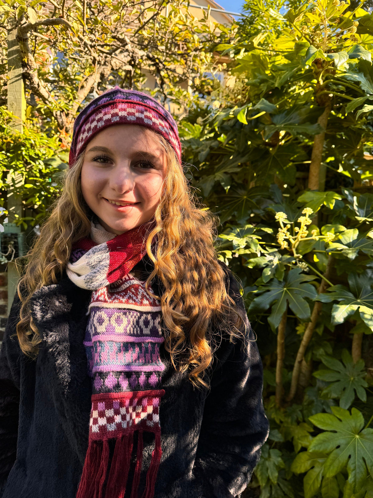 Hooded Alpaca Blend Scarf - Choose Your Colour, photo 6