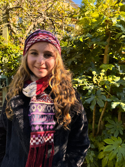 Hooded Alpaca Blend Scarf - Choose Your Colour, photo 6