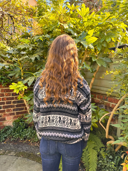 Llama Fair Isle Alpaca Jumper, photo 7