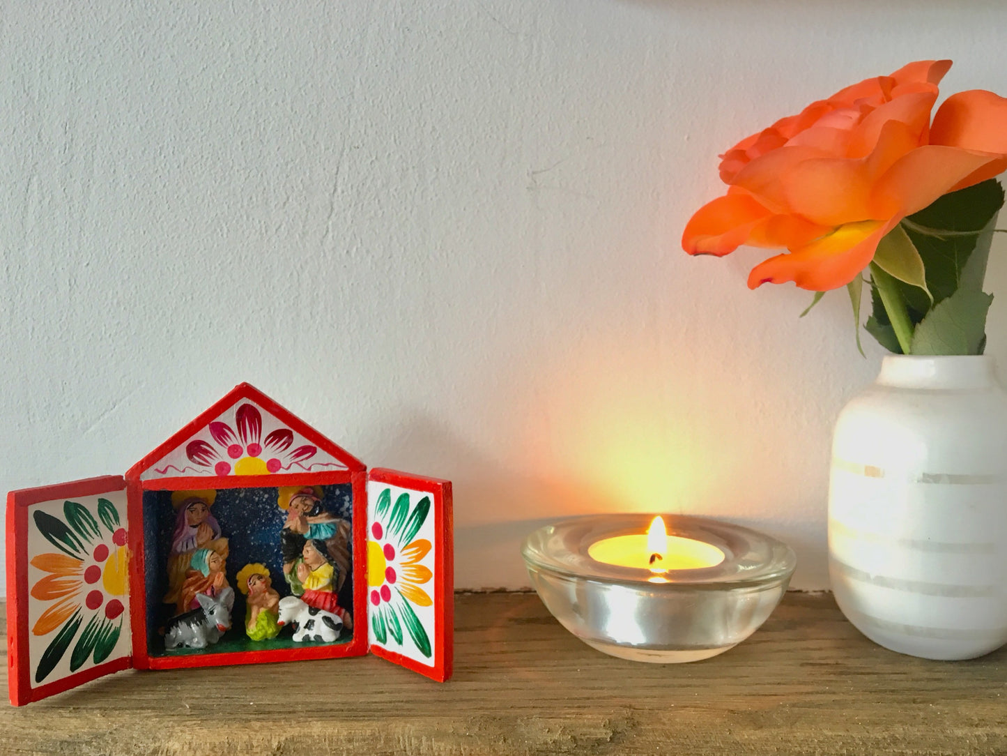 Nativity Scene, Nativity Set, Retablos